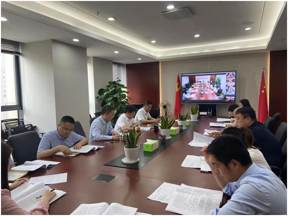 徽盐地产集团调度推进“三个全面”专项行动和综合迎检工作